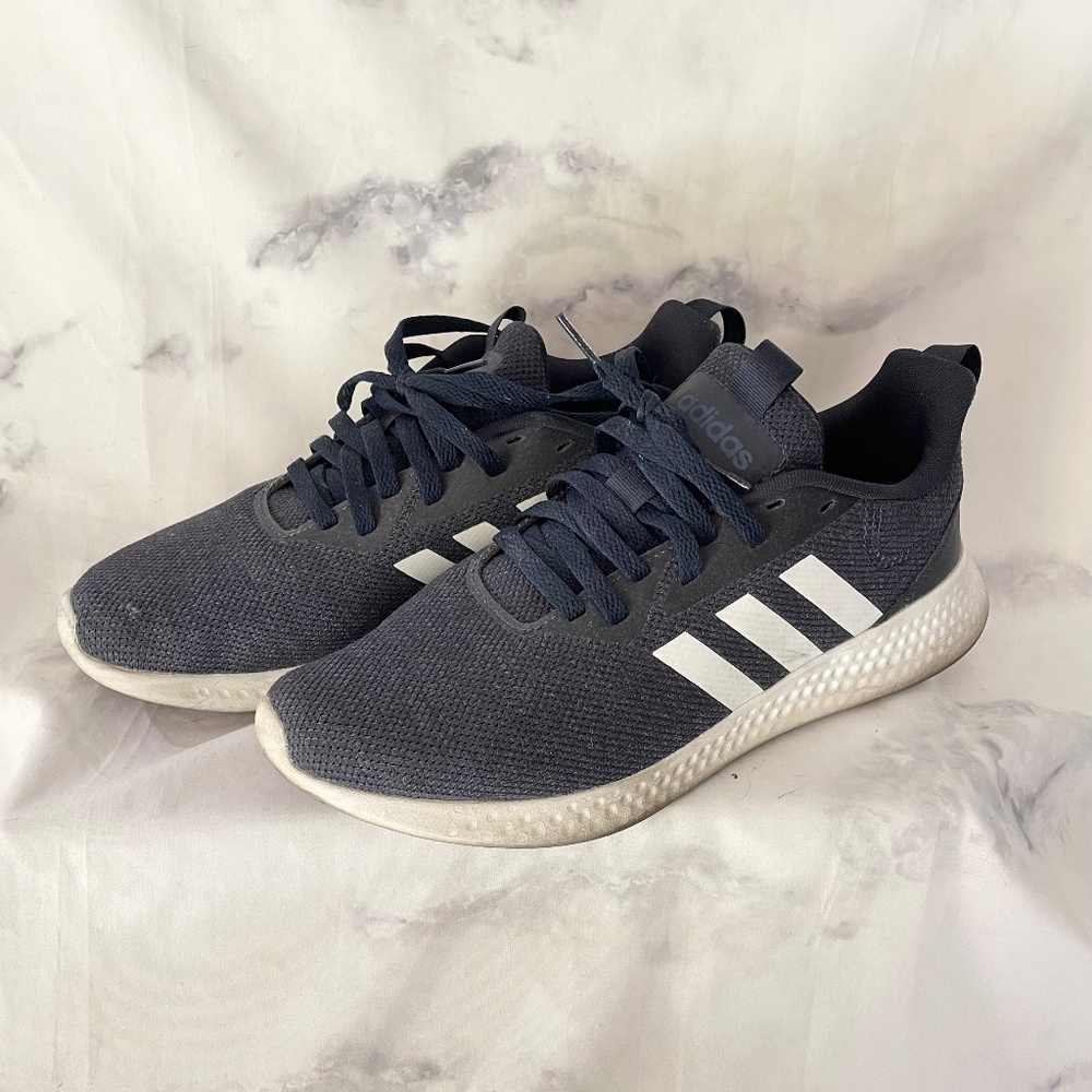 Blue adidas sneakers